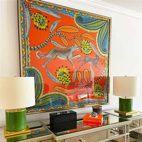 buy framed hermes scarf|hermes scarf display.